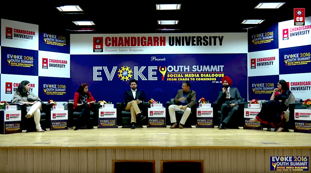 Evoke Youth Summit Dr Sanjaanaa Jon (New York based Fashion Designer)